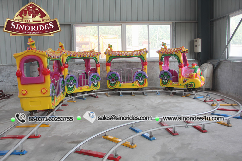 Kiddie Track Train Rides - Kiddie Amusement Park Rides For Sale - Sinorides